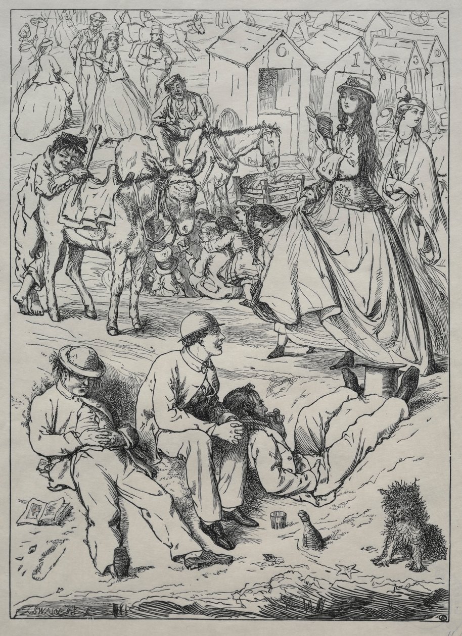 ما فعلناه على شاطئ البحر - لا شيء ، 1862. بواسطة غير معروف