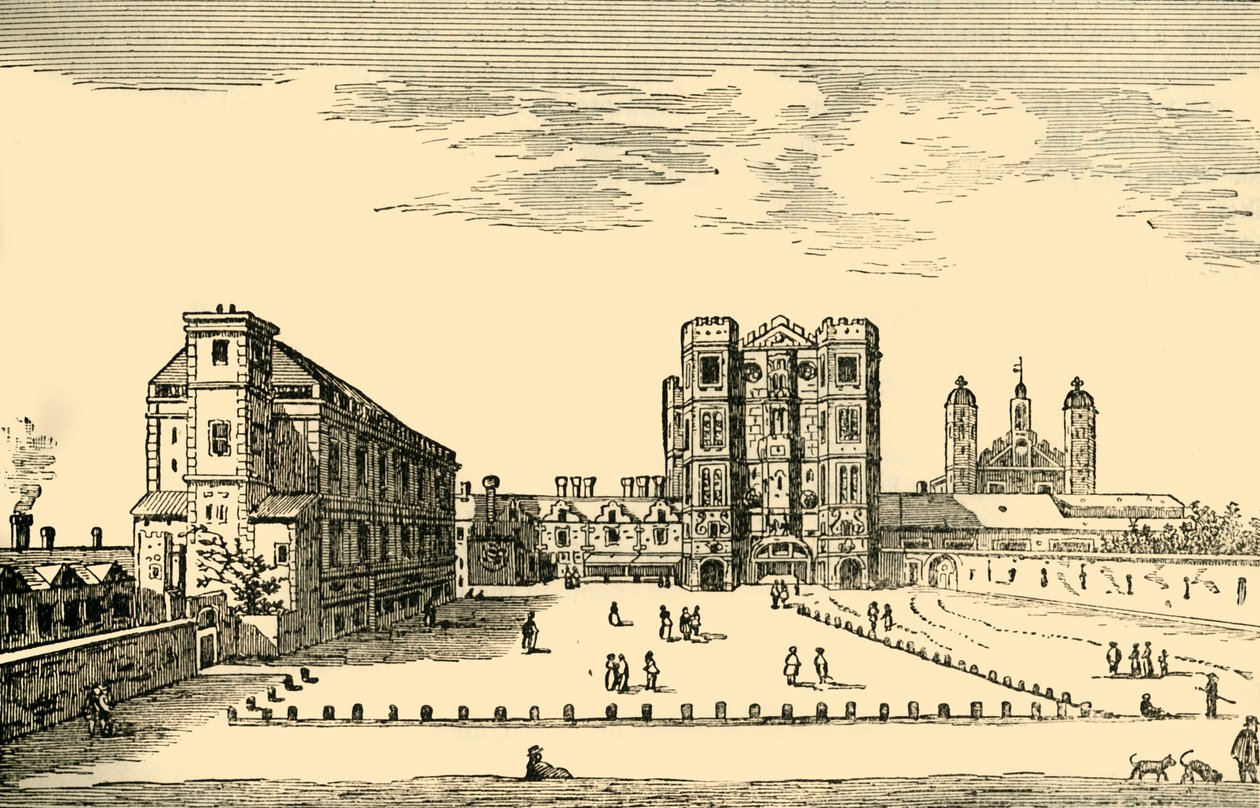 وايتهول حوالي 1650 ، 1881. بواسطة غير معروف