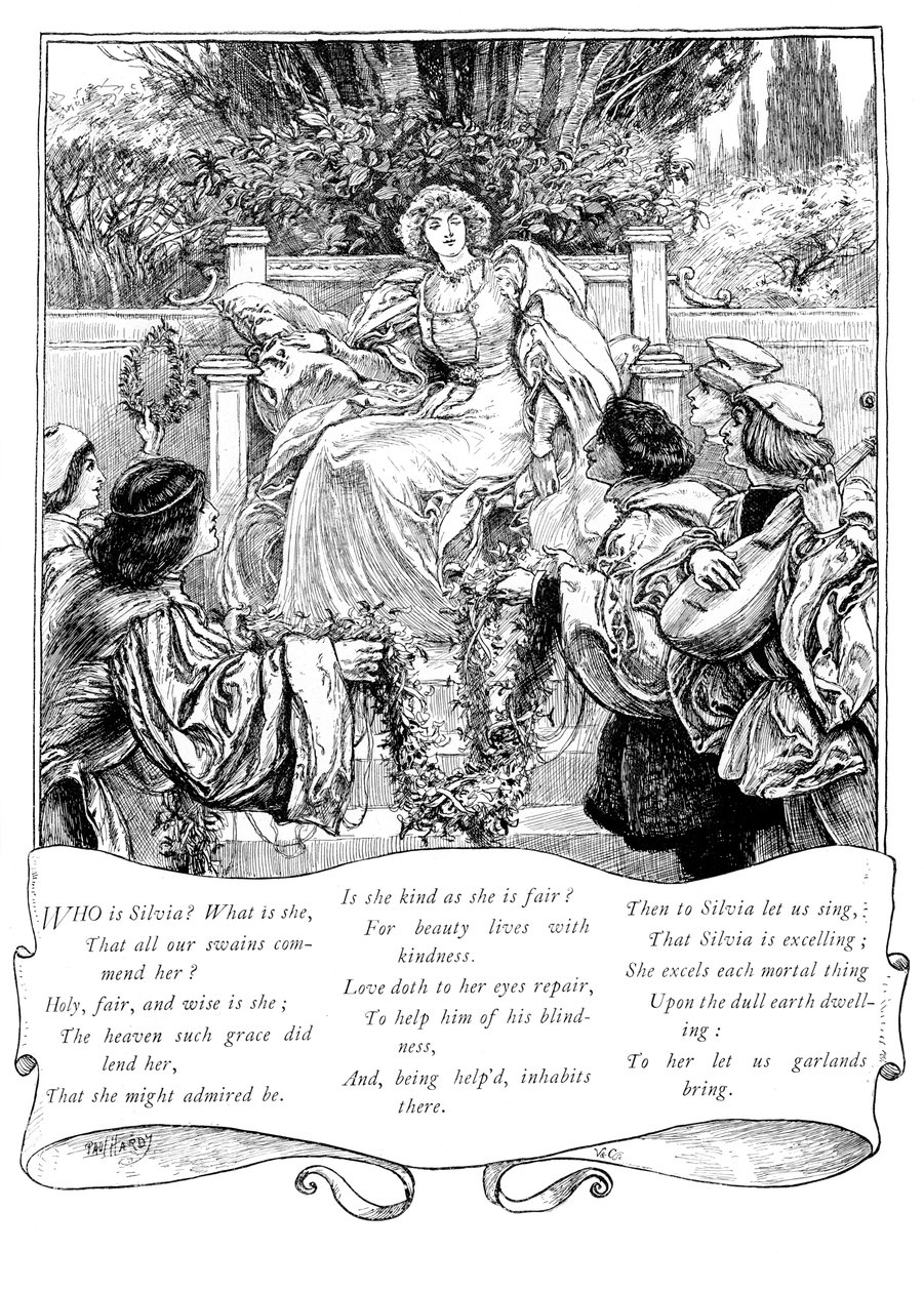 من هي سيلفيا ، 1895 بواسطة غير معروف