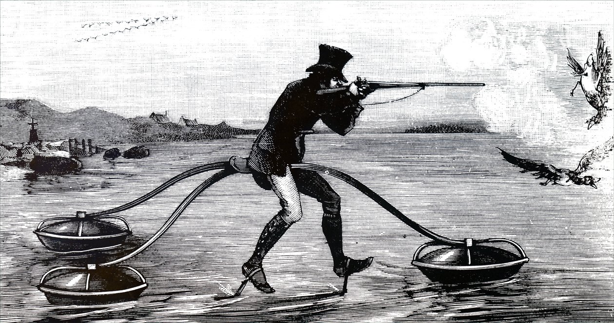 Wildfowling on an aquatic cycle بواسطة غير معروف