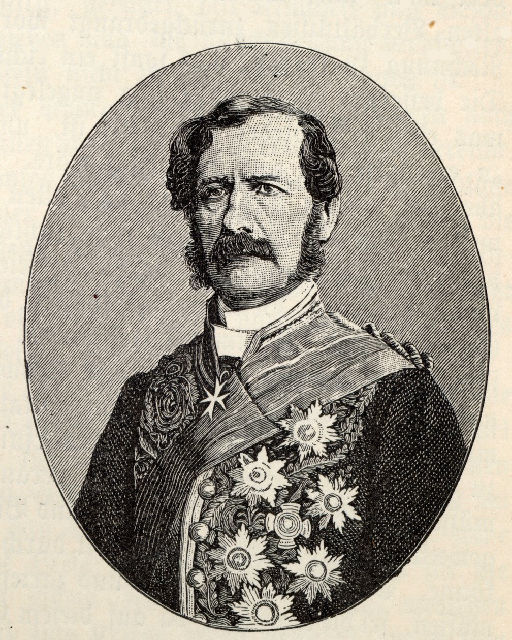 فيلهلم فرايهير فون شلاينتس 1794-1856. بواسطة غير معروف