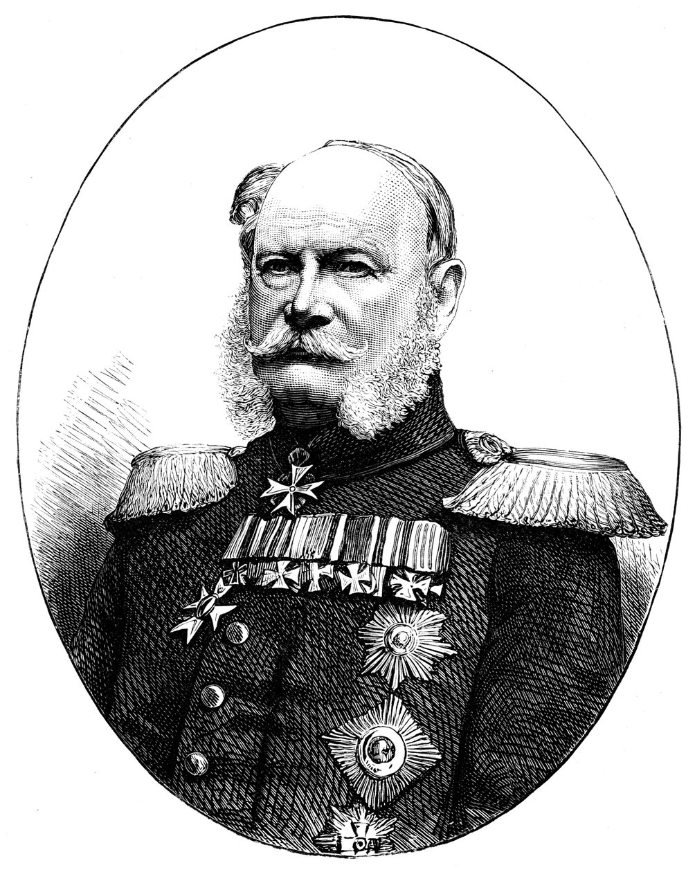 فيلهلم الأول 1797-1888 ، ملك بروسيا وإمبراطور ألمانيا بواسطة غير معروف