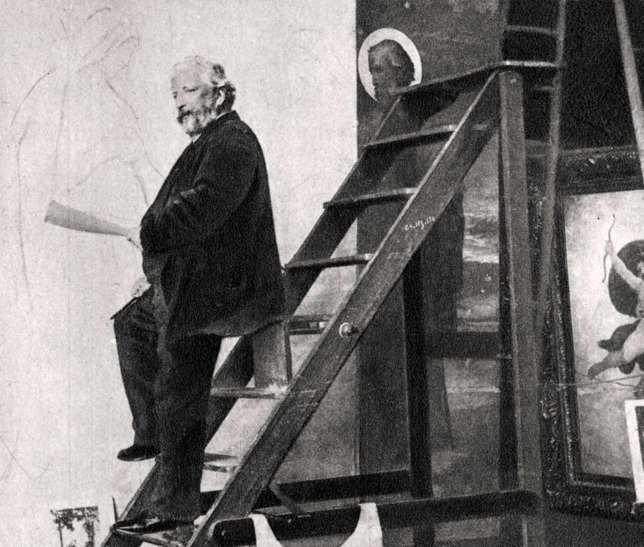 وليام أدولف بوغيرو ، فنان فرنسي ، 1900 بواسطة غير معروف