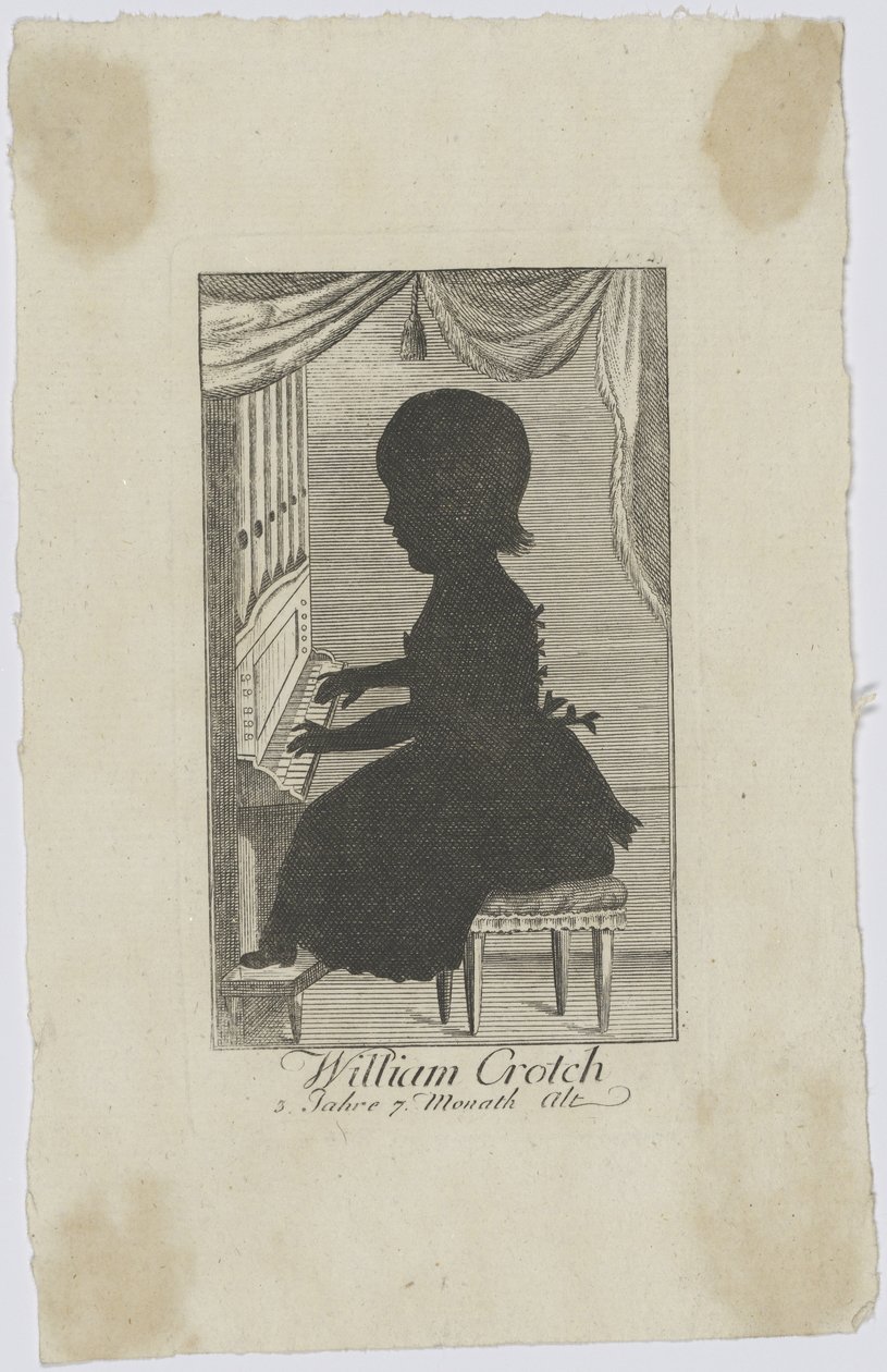 وليام كروتش 1775-1847 كطفل ، 1778. بواسطة غير معروف