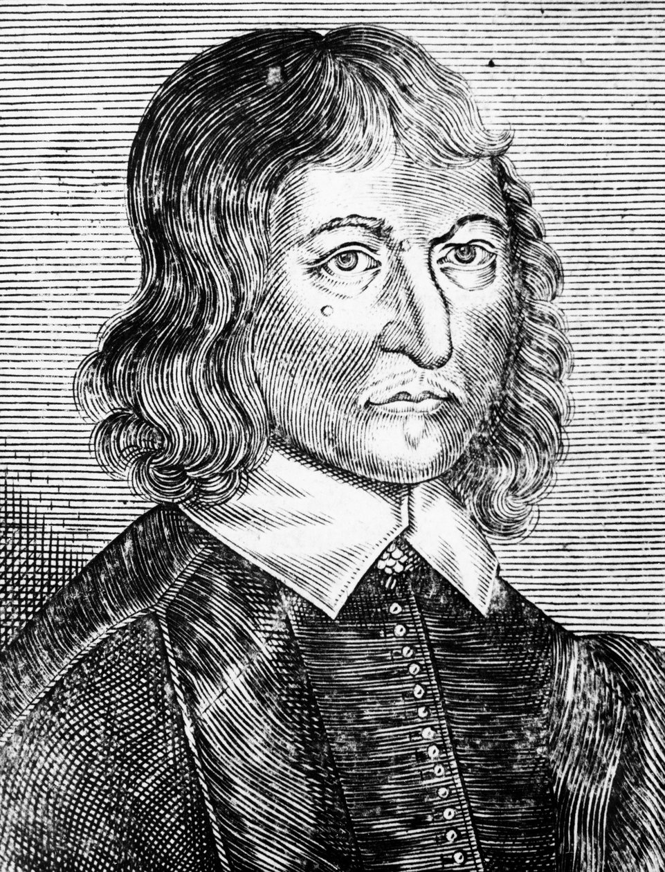 وليام ليلي 1602-1681 ، منجم إنجليزي ، 1673 بواسطة غير معروف