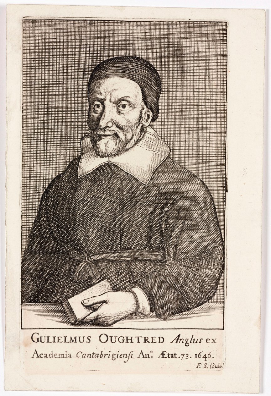 William Oughtred ، عالم رياضيات إنجليزي بواسطة غير معروف