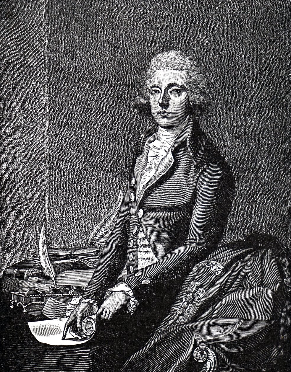 William Pitt the Younger. بواسطة غير معروف