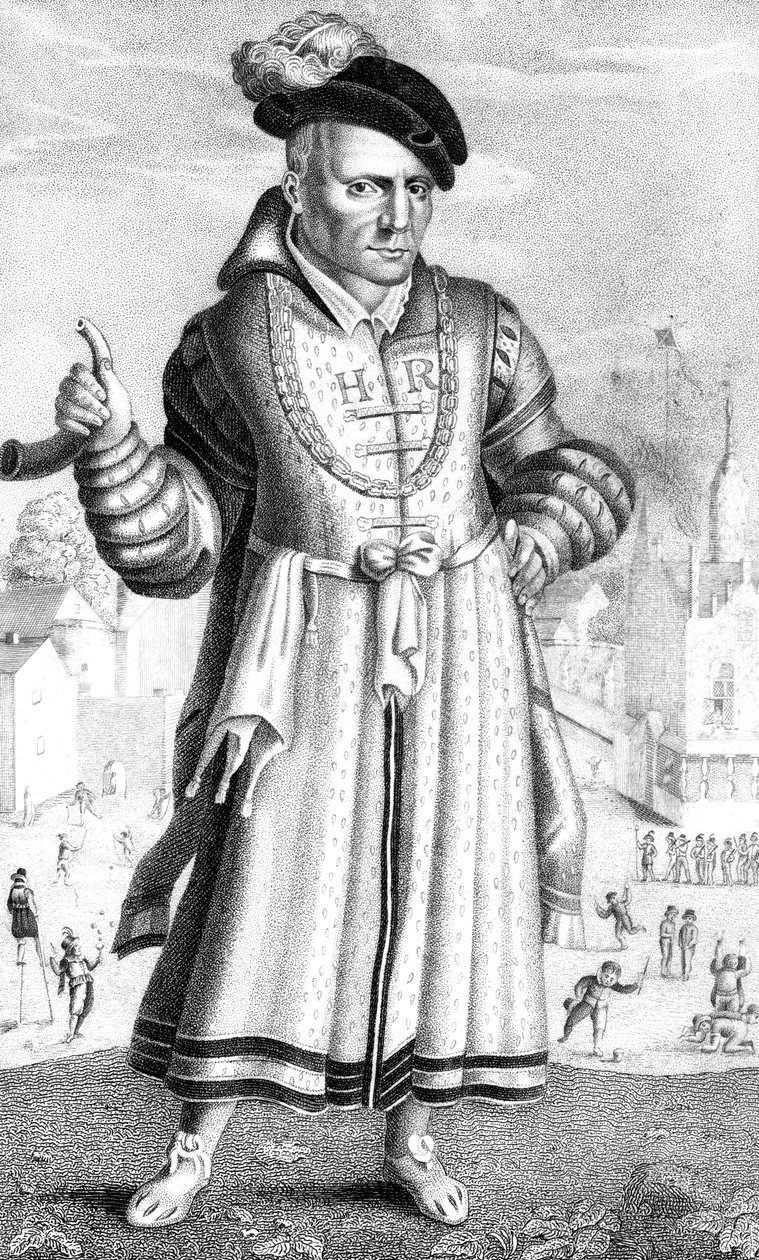 وليام سومرز ، مهرج المحكمة في هنري الثامن ، 1825 بواسطة غير معروف