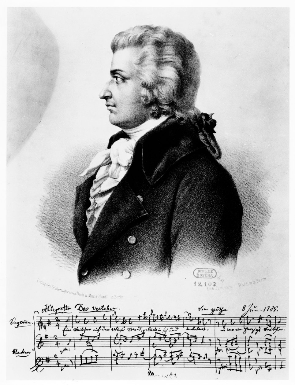 فولفجانج أماديوس موتسارت 1756-1791 ، c1790 بواسطة غير معروف