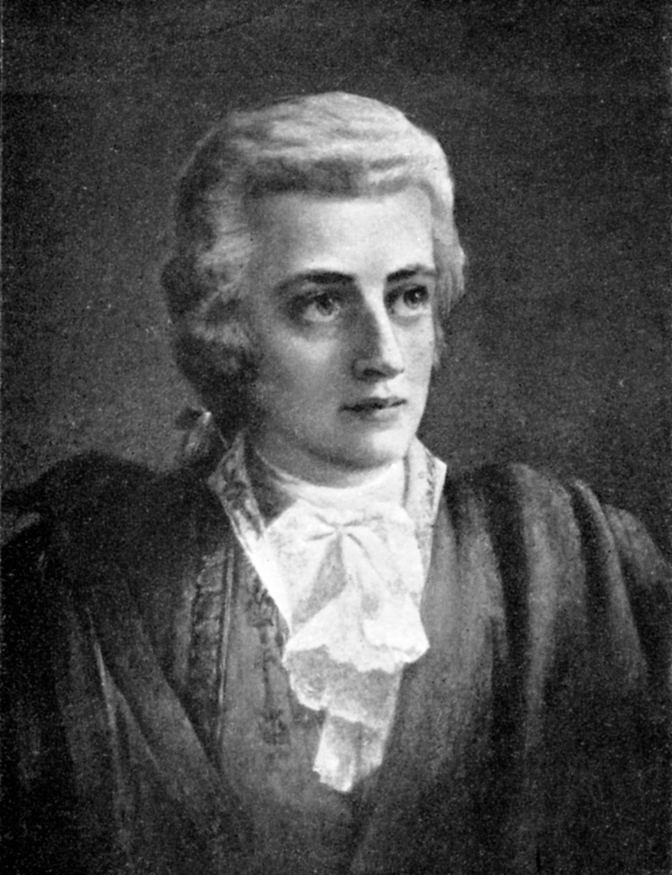 فولفجانج أماديوس موتسارت ، 1756-1791 ، ملحن ، 1909 بواسطة غير معروف