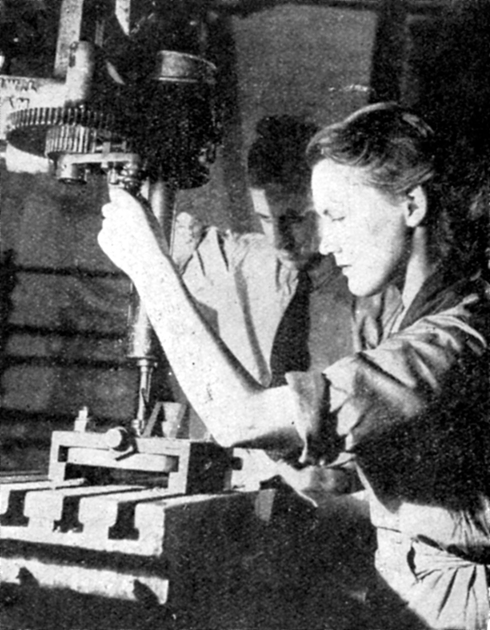 عاملة في مجال التسلح ، الحرب العالمية الثانية ، 1940 بواسطة غير معروف
