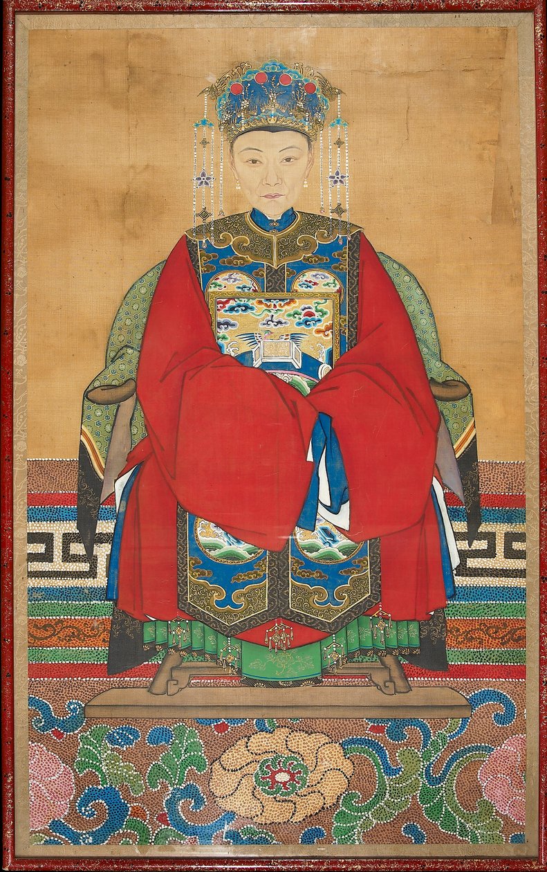 امرأة ترتدي زي زوجة مسؤول ، القرن التاسع عشر ، 1801-1900 بواسطة غير معروف