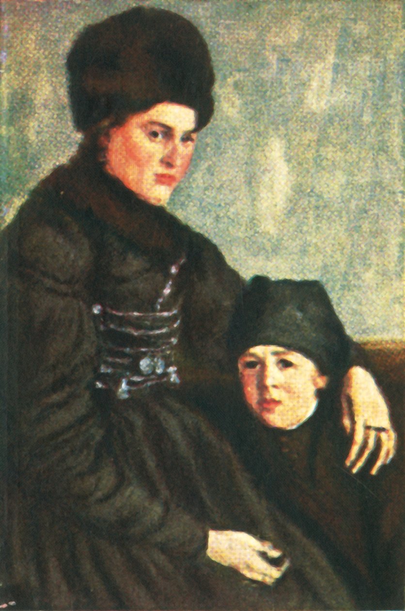 امرأة من داخاو مع طفل ، c1928. بواسطة غير معروف