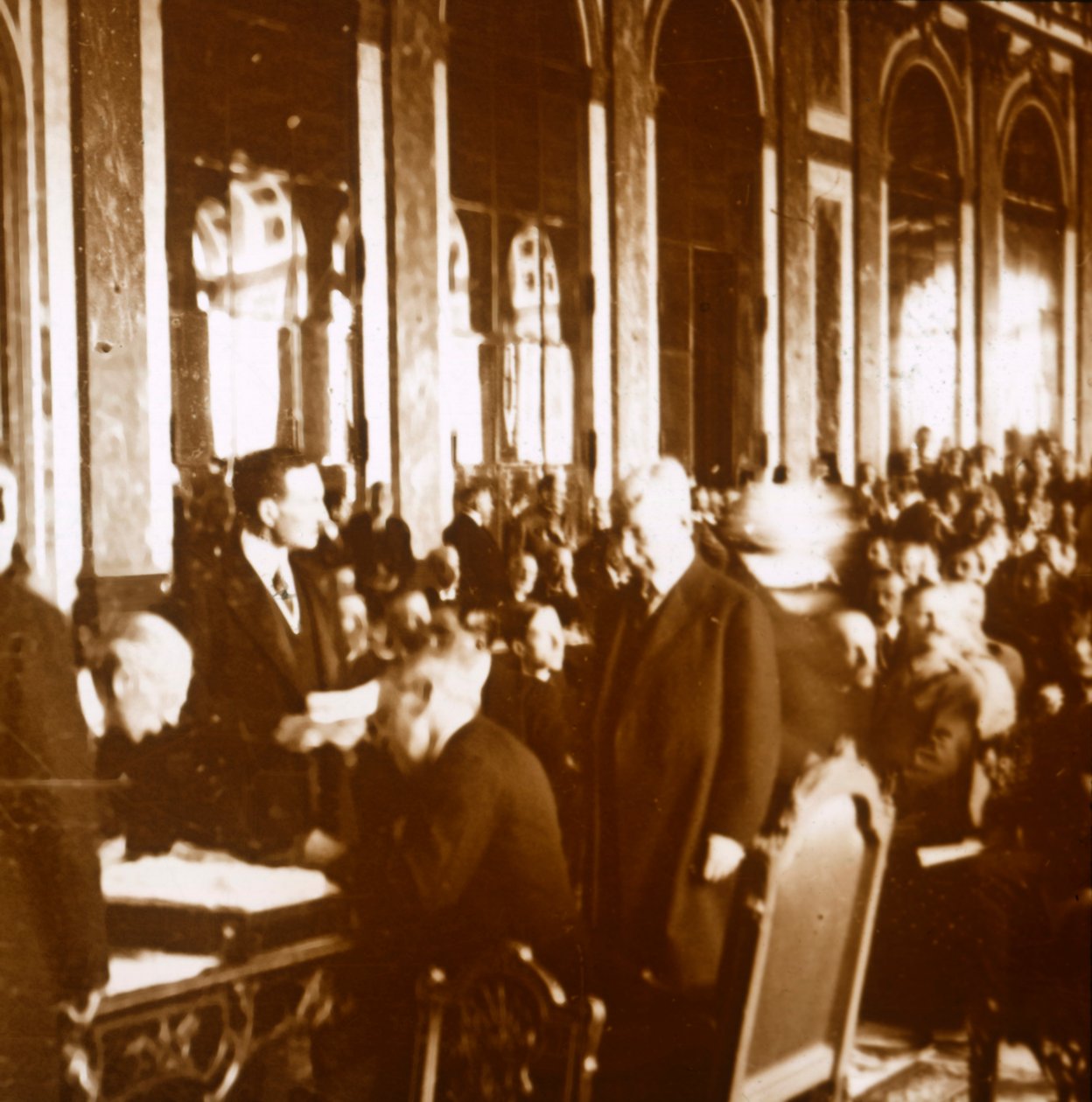 وودرو ويلسون ، معاهدة فرساي ، فرنسا ، 1919 بواسطة غير معروف