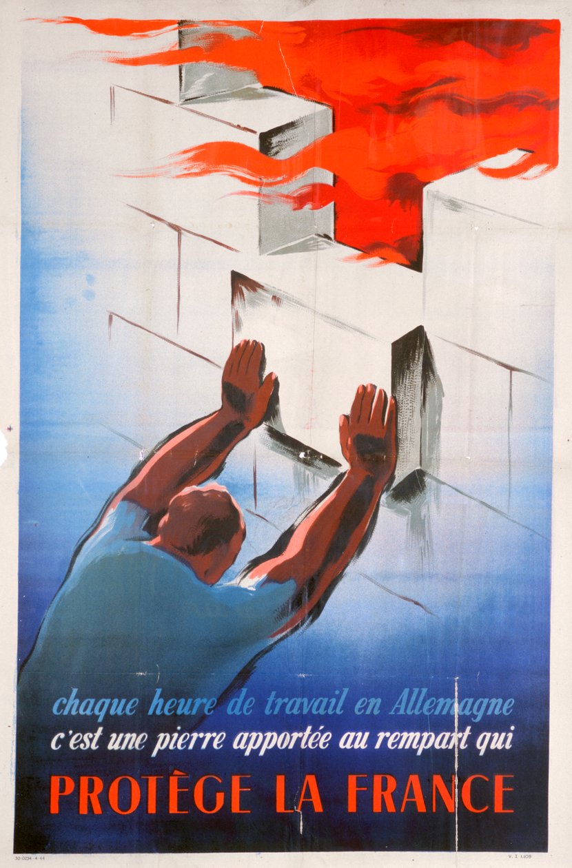 العمل في ألمانيا يحمي فرنسا ، 1944 بواسطة غير معروف