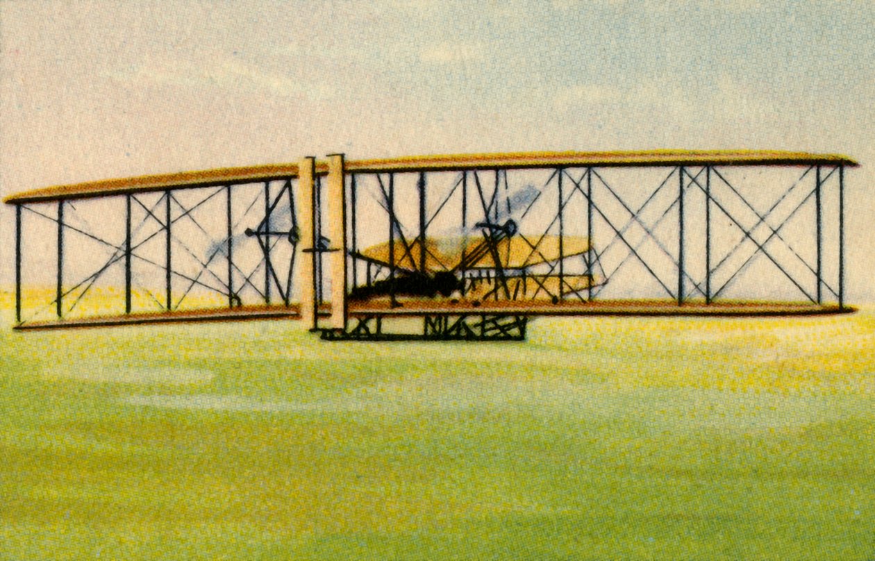 رايت الأخوان طائرة شراعية ، c1900 ، 1932. بواسطة غير معروف