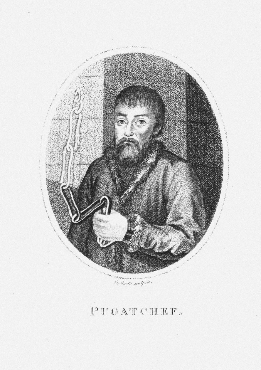 Yemelyan I. Pugachev يسافر في بولندا وروسيا والسويد والدنمارك بقلم ويليام كوكس ، 1802 بواسطة غير معروف