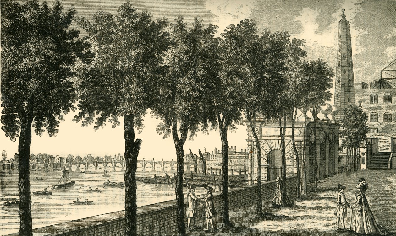 سلالم يورك وبرج المياه ، 1881. بواسطة غير معروف