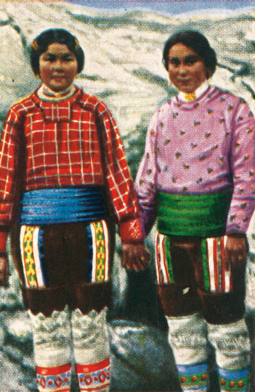 شابات الإنويت ، غرينلاند ، c1928. بواسطة غير معروف