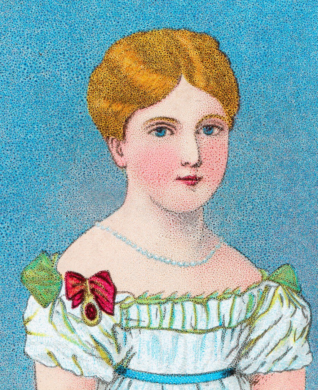 الملكة الشابة فيكتوريا ، ثم الأميرة فيكتوريا فيكتوريا كينت ، c1829 c1902 بواسطة غير معروف