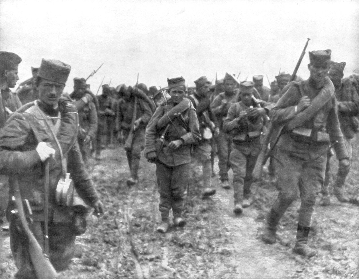 المجندين الشباب الصرب ، 1914 بواسطة غير معروف