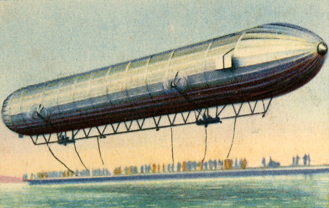 زيبلين LZ 1 ، 1900 ، 1932. بواسطة غير معروف