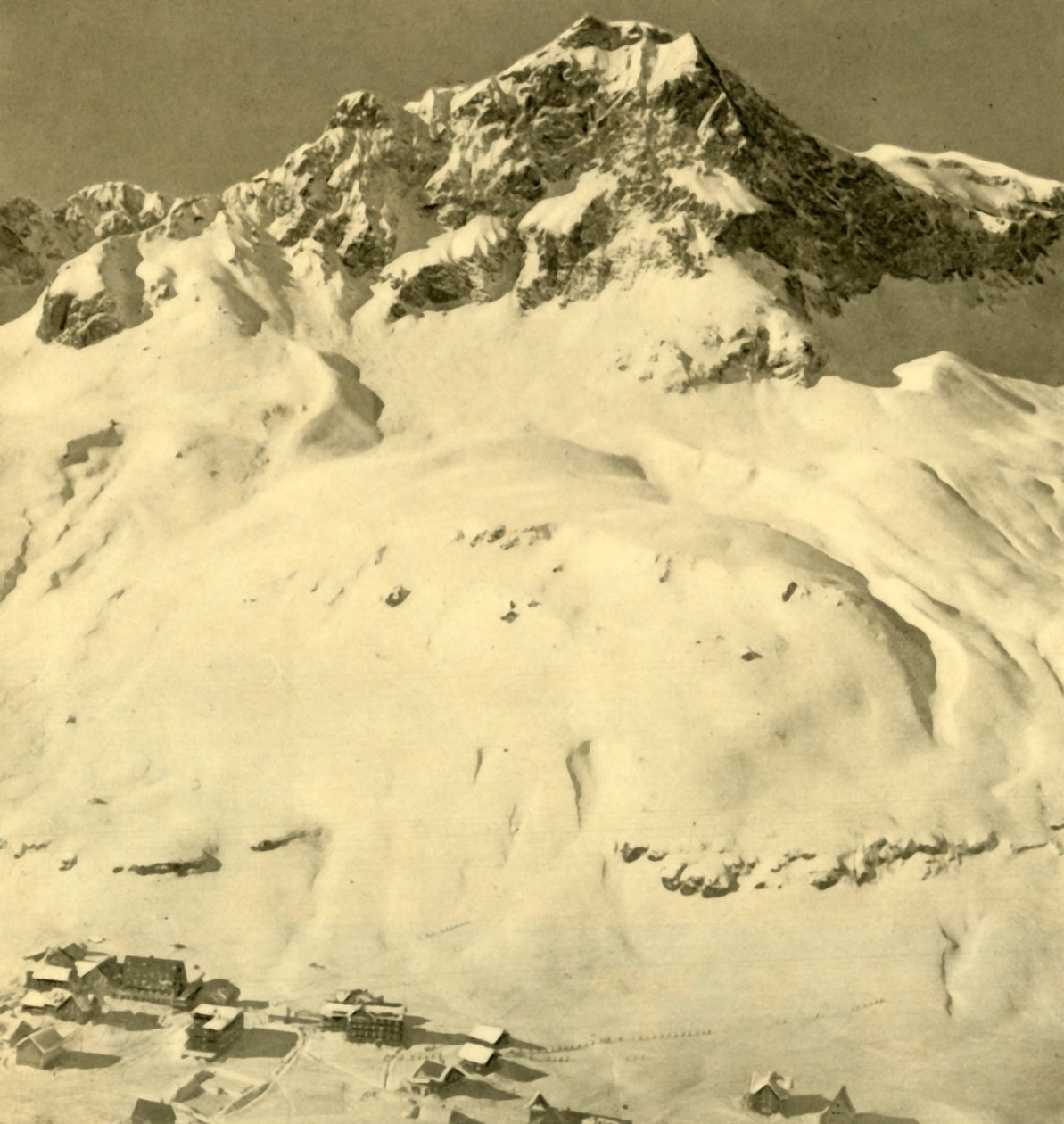 زورس وقمة Hasenfluh ، فورارلبرغ ، النمسا ، c1935. بواسطة غير معروف