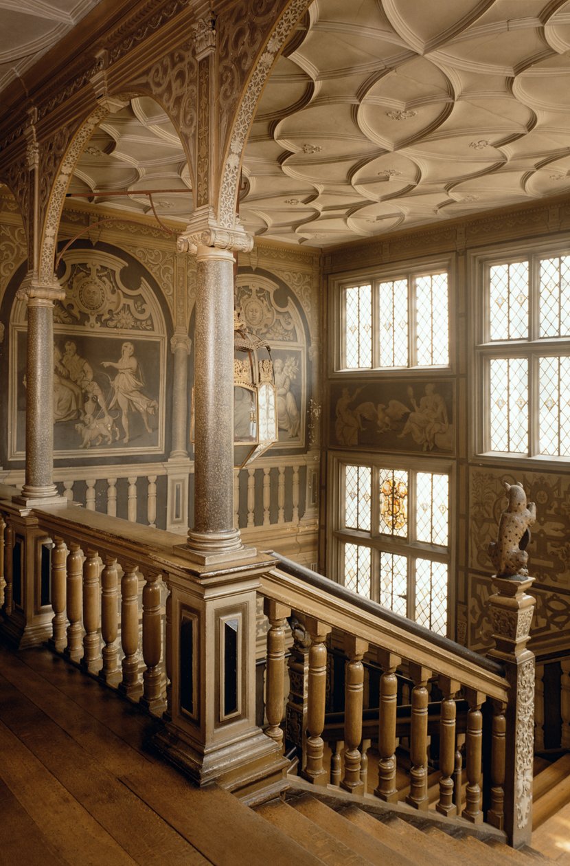 Knole House c.1610، The Staircase، Sevenoaks، Kent، UK بواسطة غير معروف غير معروف