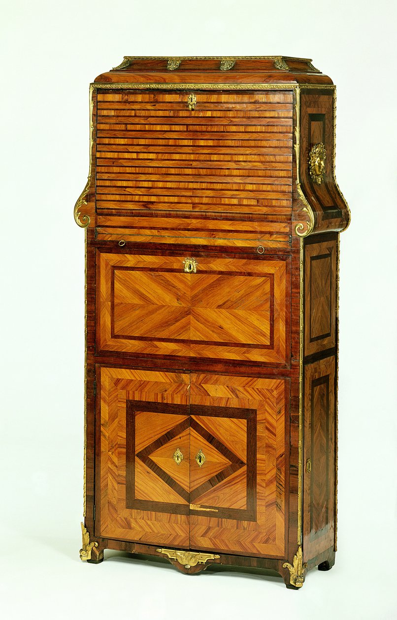 قام لويس الخامس عشر بتكريم سكرتير من الورق المقوى c.1740 بواسطة غير معروف غير معروف