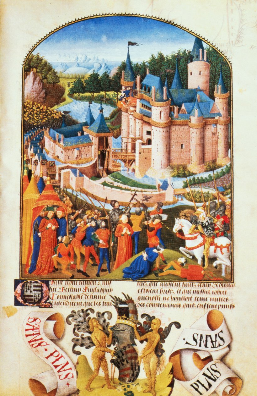 السيدة 8266 f.281 حصار قصر درفال بقلم بيير لا بود بواسطة غير معروف غير معروف