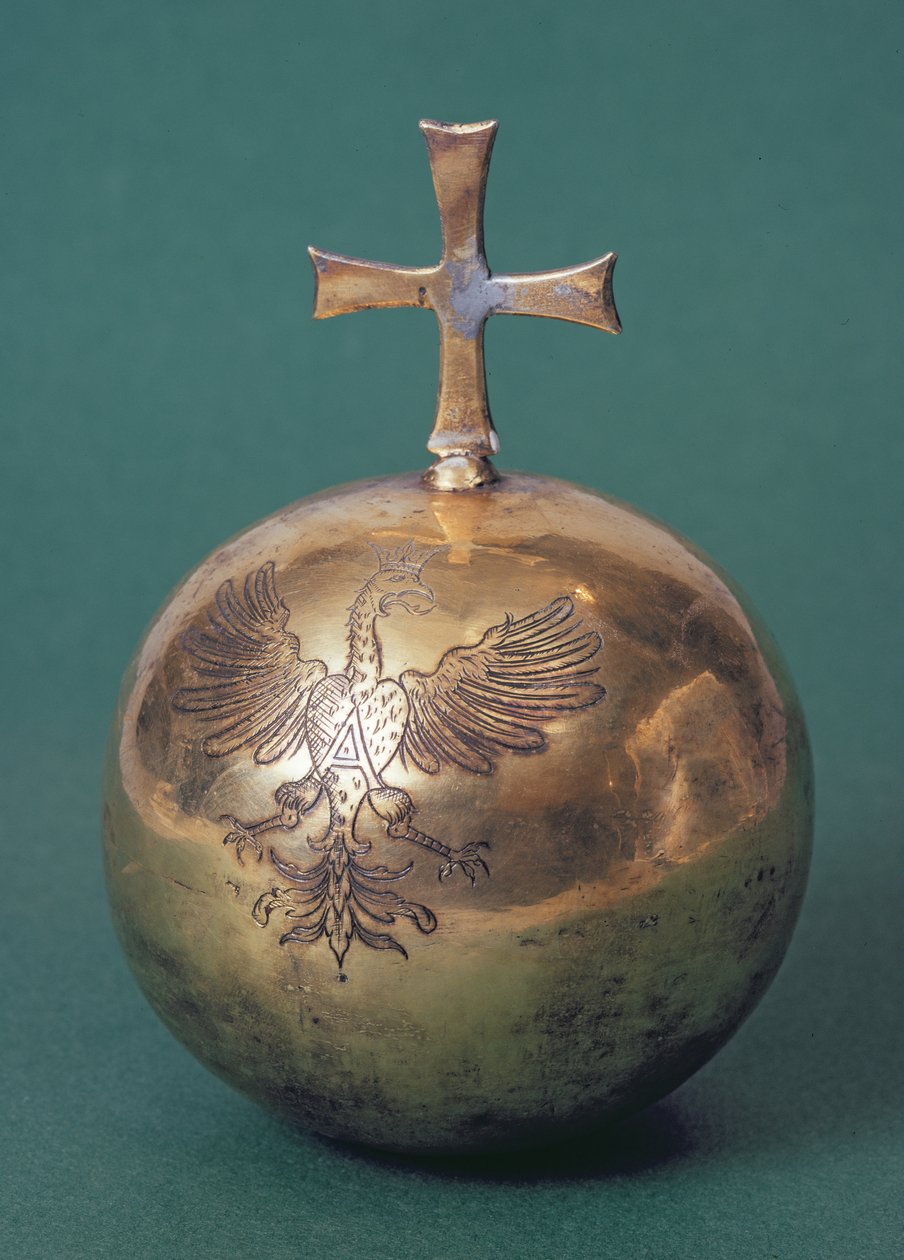 Orb للملكة آن Jagiellon ، بأمر من الملكة آن كجزء من التتويج لها ، c.1572 بواسطة غير معروف غير معروف