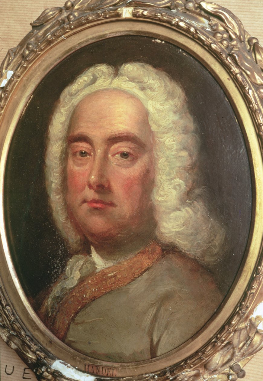 صورة لجورج فريدريك هاندل (1685-1759) بواسطة غير معروف غير معروف
