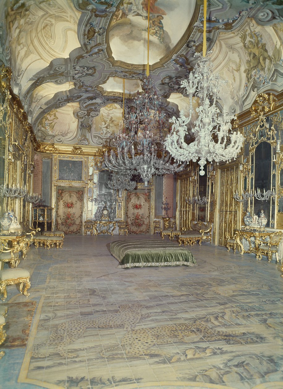 صالون Palazzo Gangi ، باليرمو ، بني c.1650 بواسطة غير معروف غير معروف