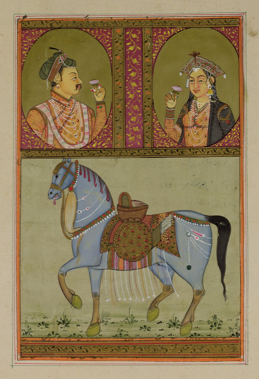 شاه جهان (1592-1666) ومنتاز محل ، زوجته (ت 1629) ، موغال بواسطة غير معروف غير معروف