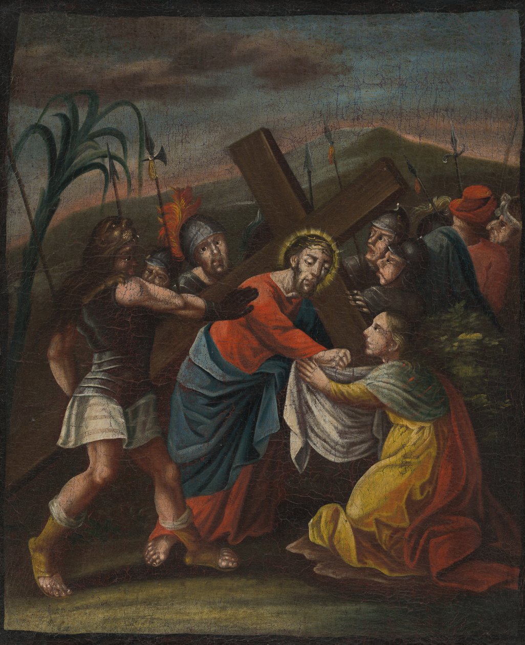 Sv. فيرونيكا (المحطة السادسة لمحطات الصليب) بواسطة غير معروف غير معروف