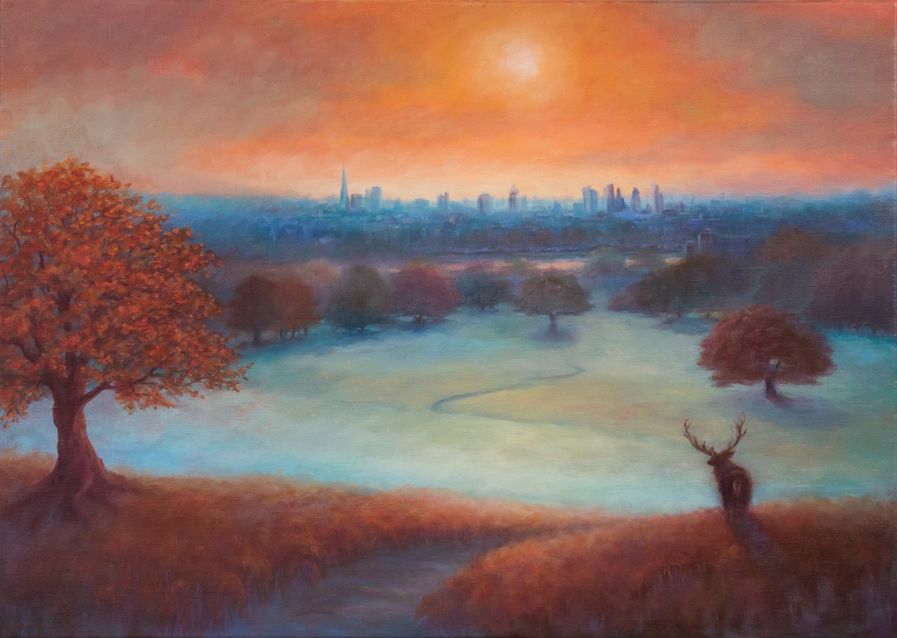 City View London from Richmond Park) ، 2017 ، بواسطة غير معروف غير معروف