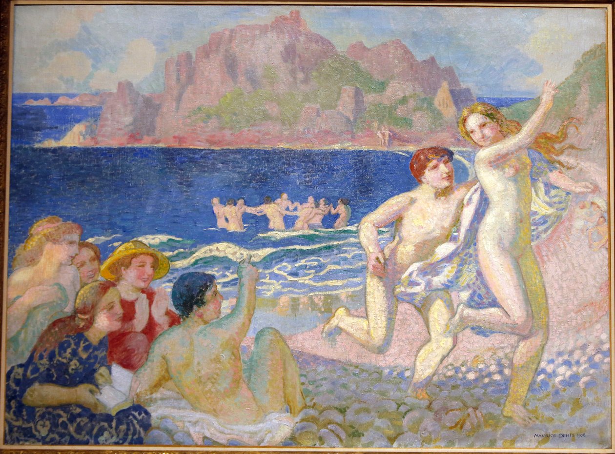 متحف موريس دينيس ، Saint Germain en Laye ، فرنسا ، Maurice Denis ، Galatee or La Poursuite بواسطة غير معروف غير معروف