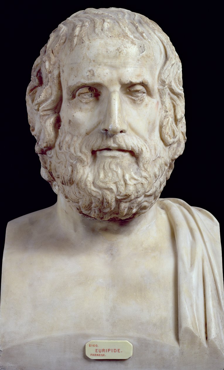 صورة تمثال نصفي من Euripides بواسطة غير معروف غير معروف
