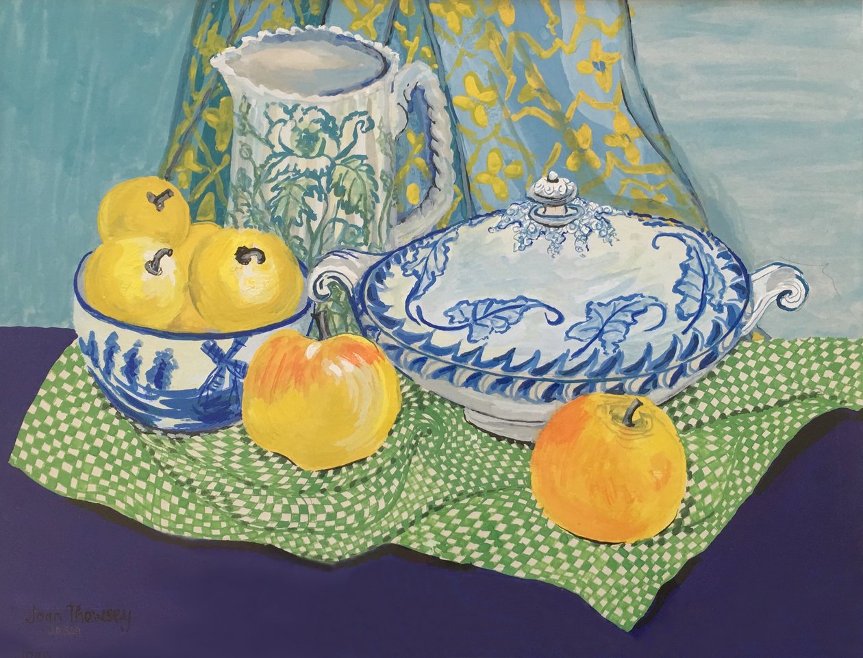 لا تزال الحياة مع Tureen and Apples ، 1999 ، بواسطة غير معروف غير معروف