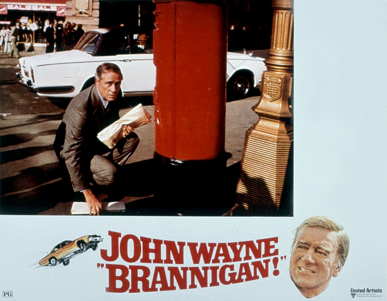 ملصق فيلم Brannigan من Douglashichok مع John Wayne 1975 بواسطة غير معروف