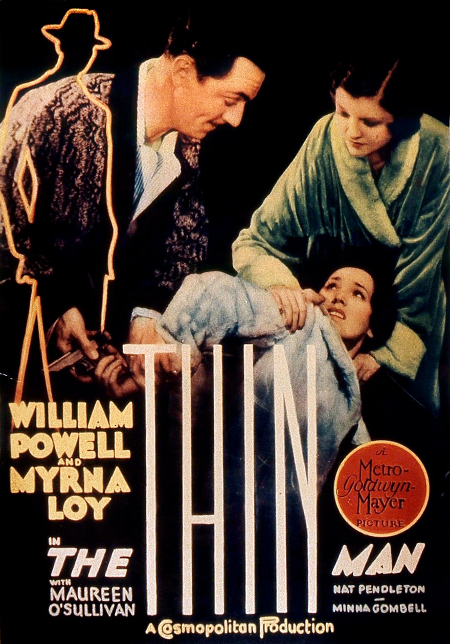 ملصق الفيلم The Thin Man من WsVandyke 1934 بواسطة غير معروف