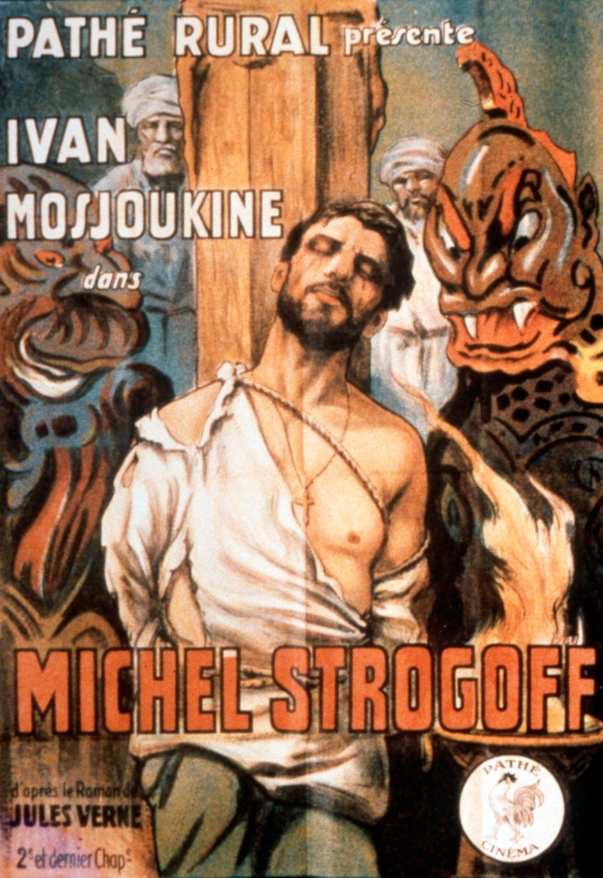 ملصق فيلم Michel Strogoff بواسطة ViktorTourjansky 1926 الائتمان: Ruez des Archives / RDA بواسطة غير معروف