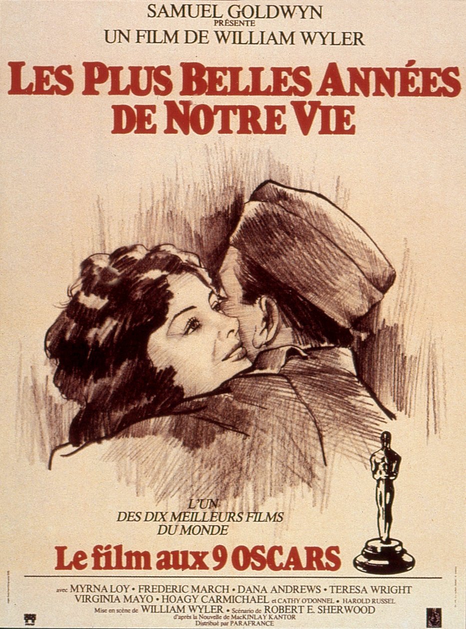 فيلم Affiche du أفضل سنوات حياتنا الدكتور ويليام ويلر 1946 بواسطة غير معروف
