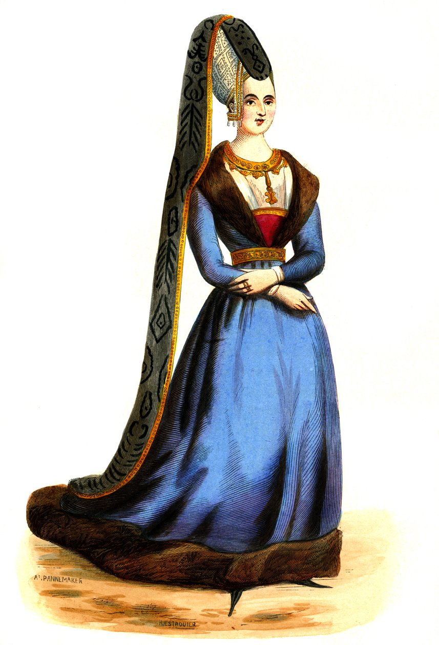 Agnès Sorel بواسطة فنان غير معروف