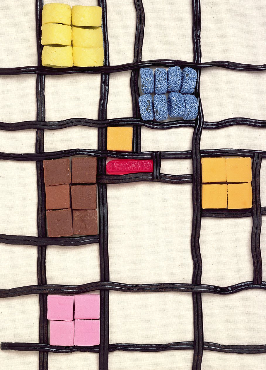 Allsorts 1 (بعد موندريان) 2003 (صورة) بواسطة فنان غير معروف