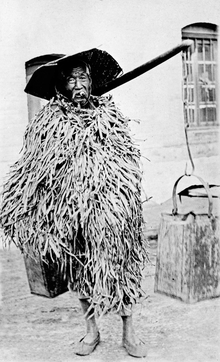 رجل عادي من الريف ، الصين ، 1910 بواسطة فنان غير معروف