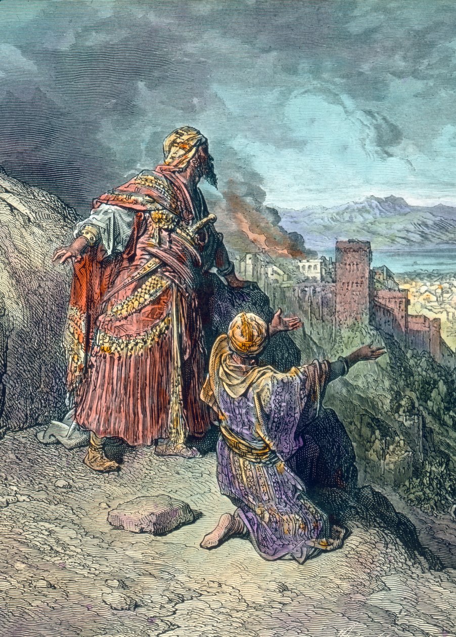 وداع Boabdil بواسطة فنان غير معروف