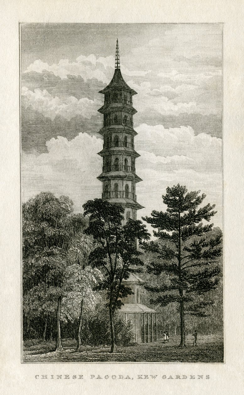 Chinese Pagoda, Kew Gardens بواسطة غير معروف