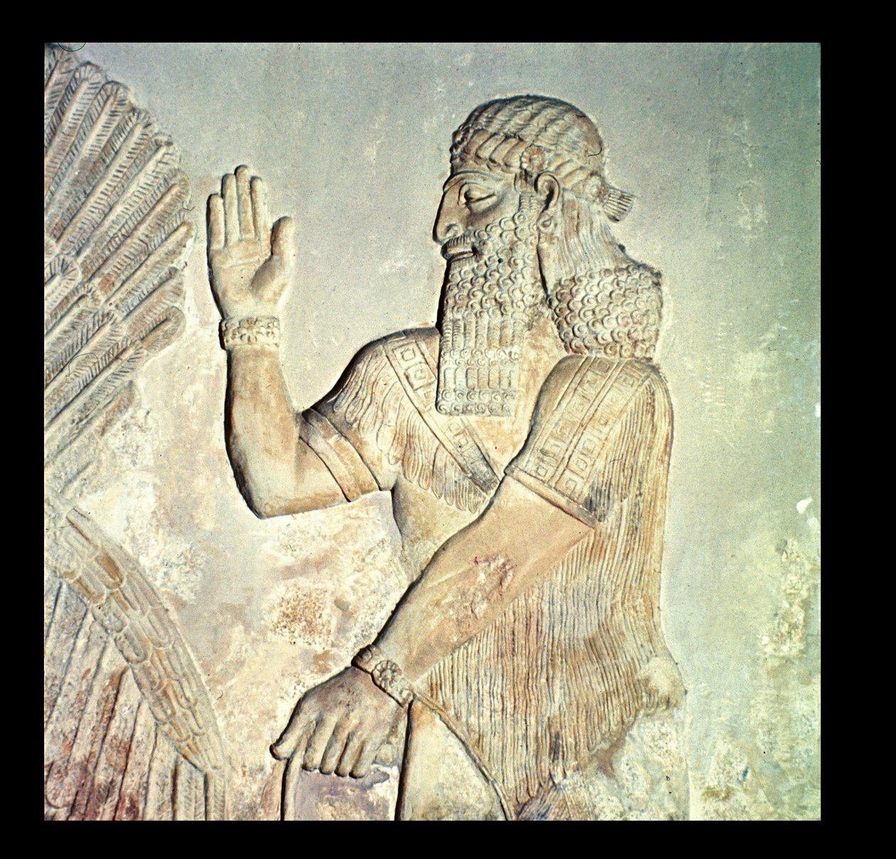 Dignitary, relief, Assyrian (marble) بواسطة غير معروف