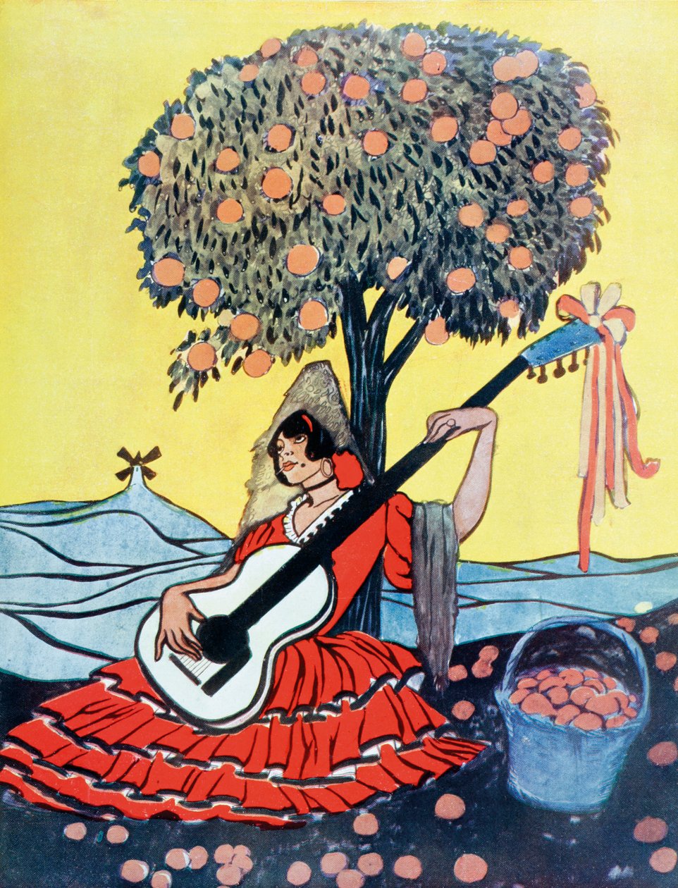 "Españolada", All Things Spanish, After a work by Francisco Sancha, from La Esfera بواسطة غير معروف
